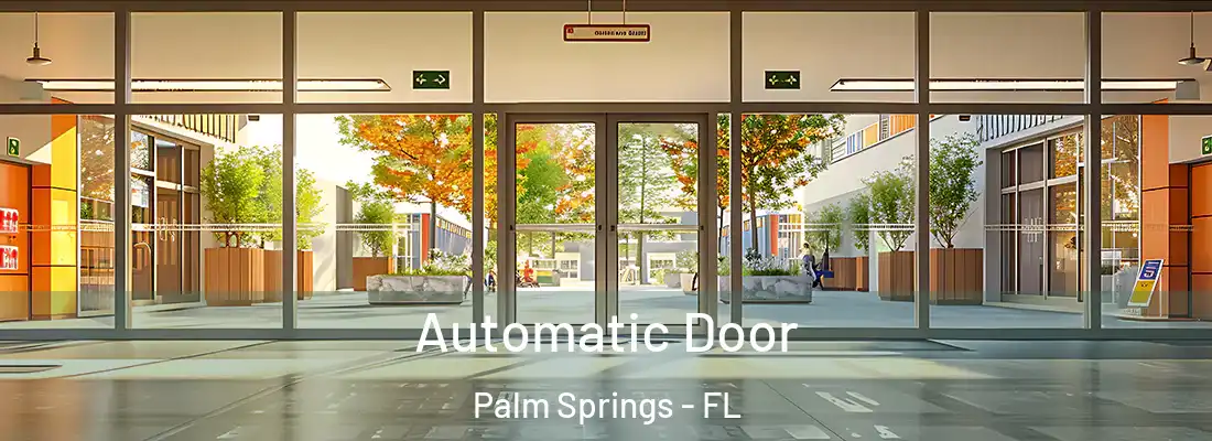 Automatic Door Palm Springs - FL