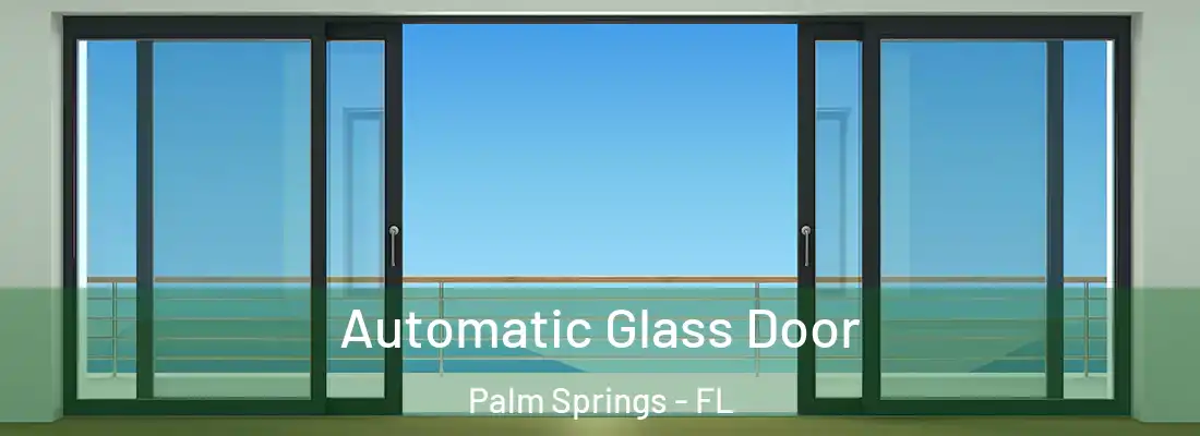  Automatic Glass Door Palm Springs - FL