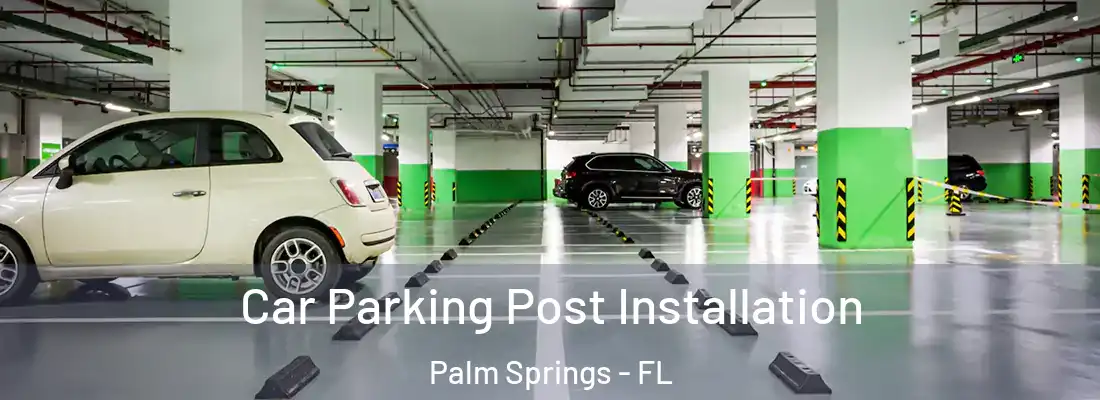  Car Parking Post Installation Palm Springs - FL