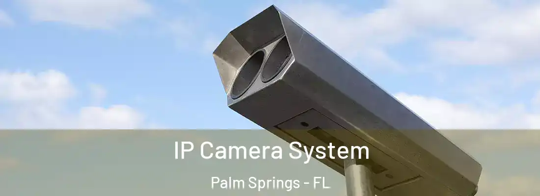  IP Camera System Palm Springs - FL
