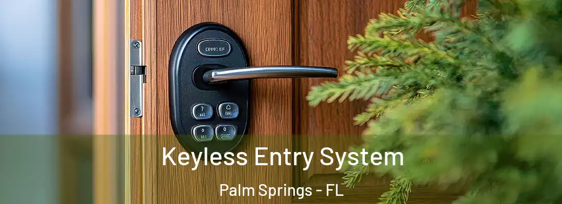Keyless Entry System Palm Springs - FL