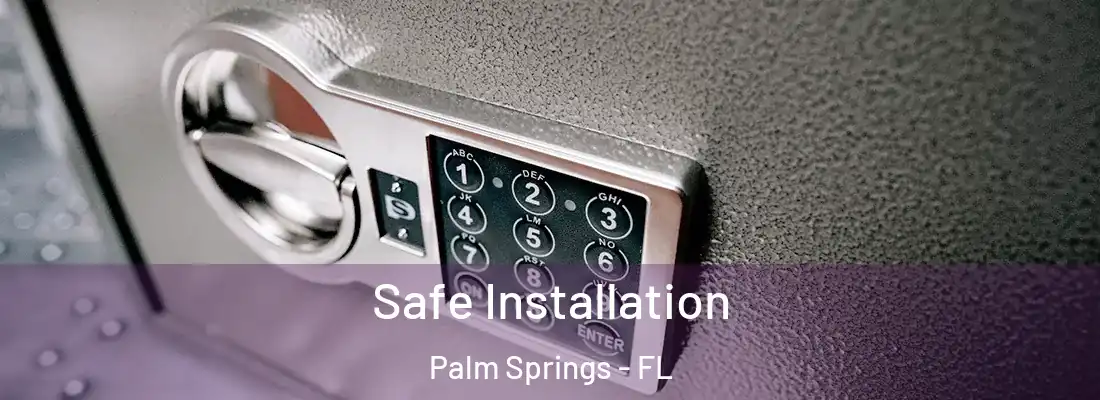 Safe Installation Palm Springs - FL